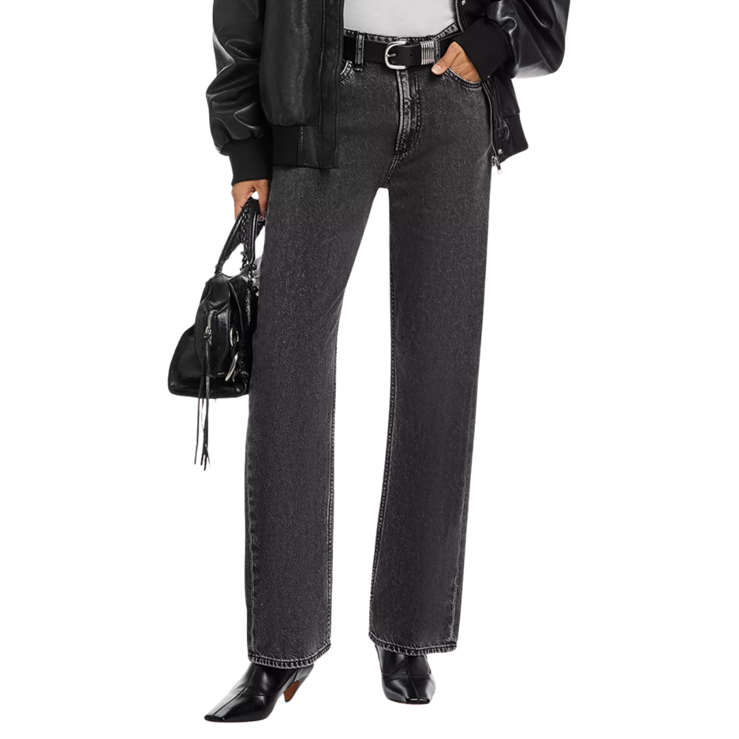 Logan Wide-Leg Jeans in Anglique