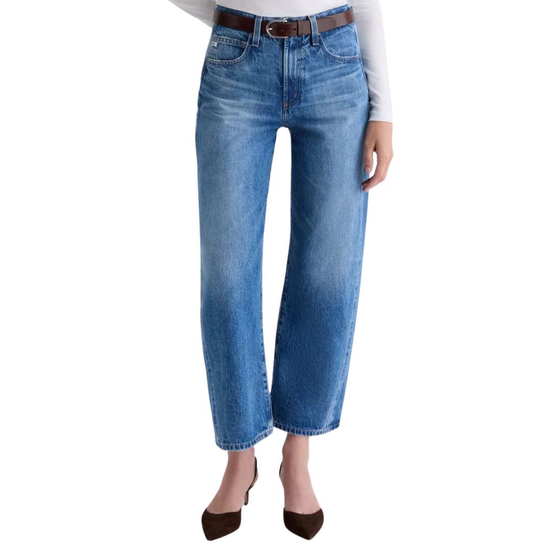 Hattie High Rise Barrel in Candid