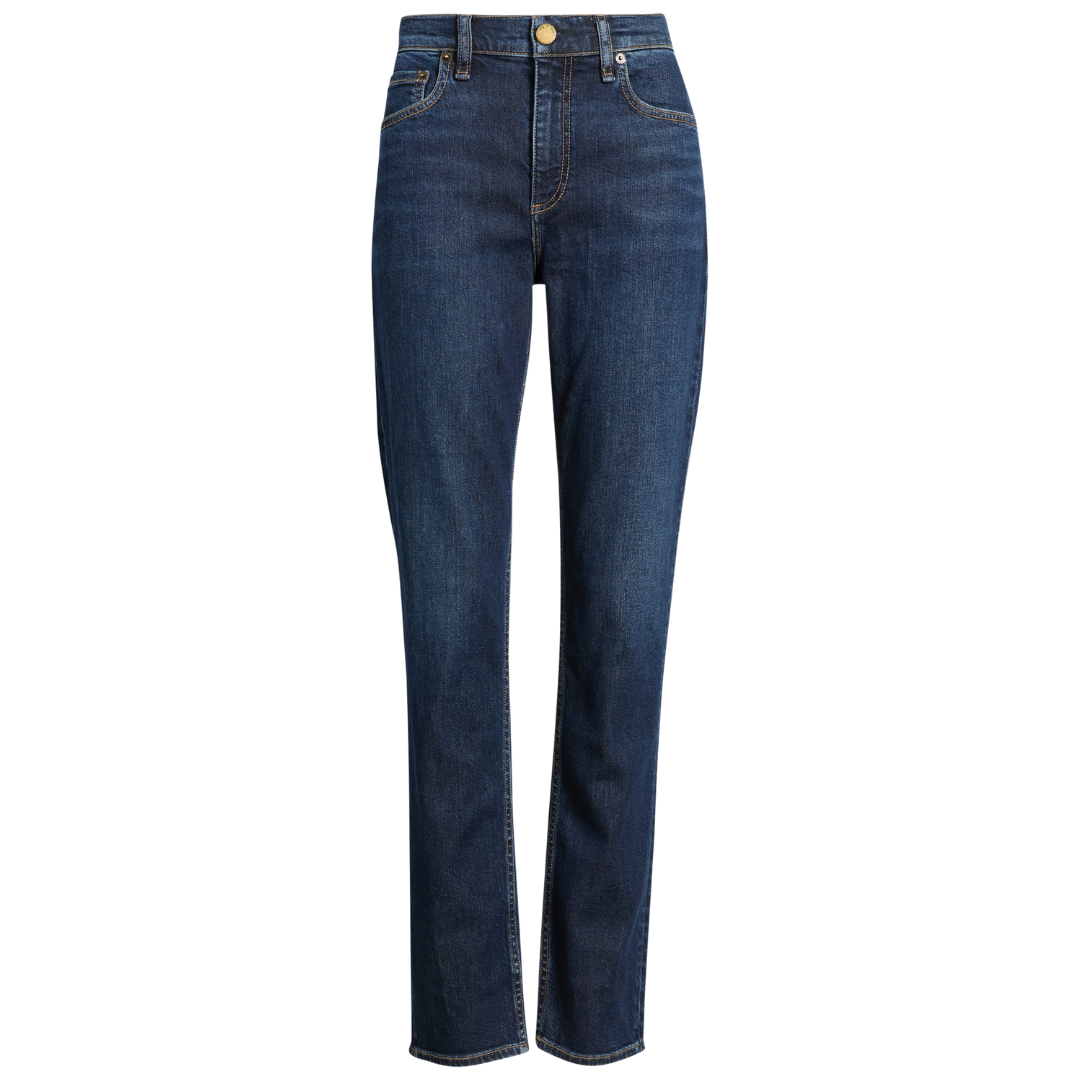 Wren Mid Rise Slim Jeans in Luna