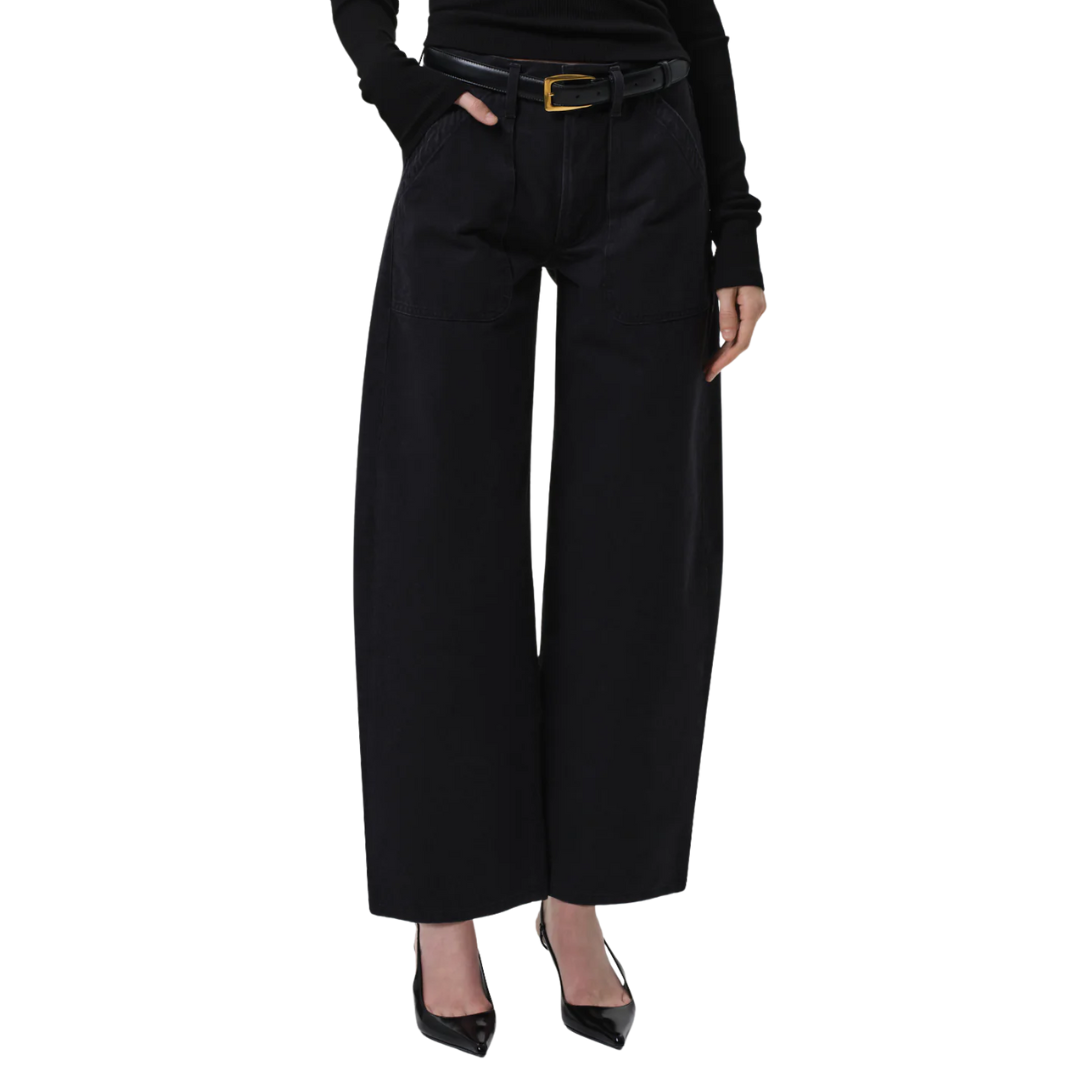 Ayla Cargo in Washed Black