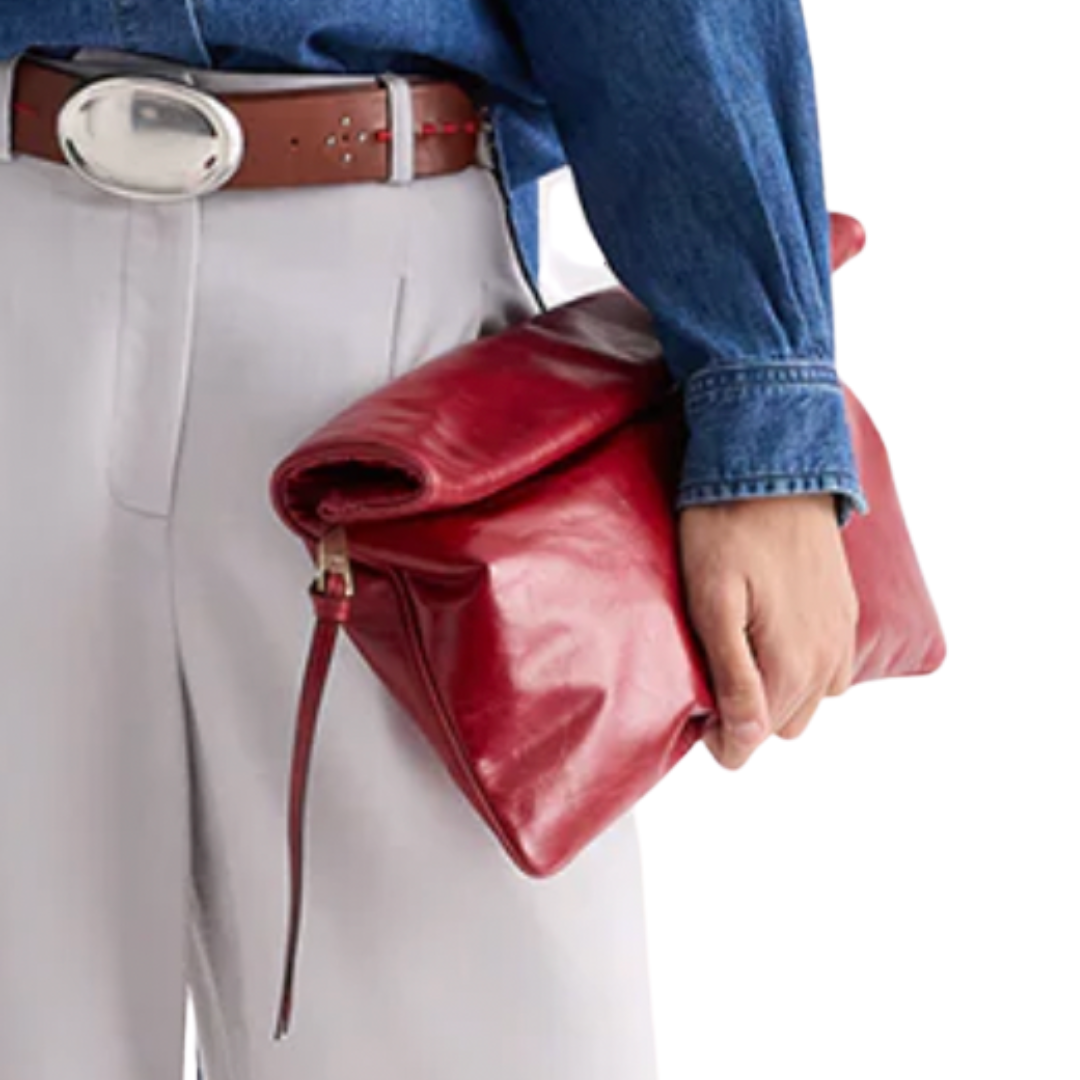 North Moore St Bag in Light Rubino