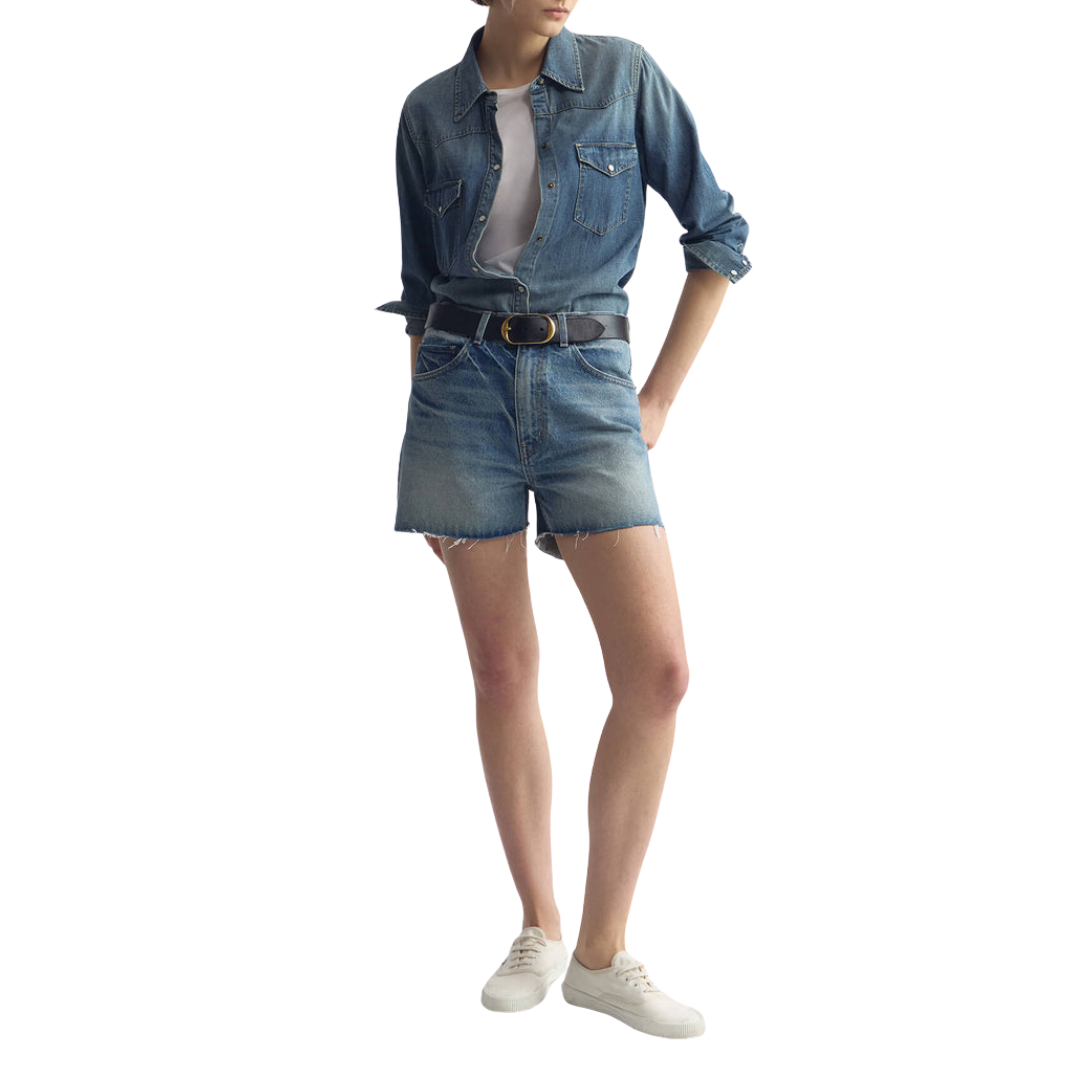 Cobain Denim Short in Summer Wash