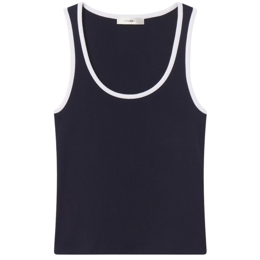 The Sporty Tank in Navy