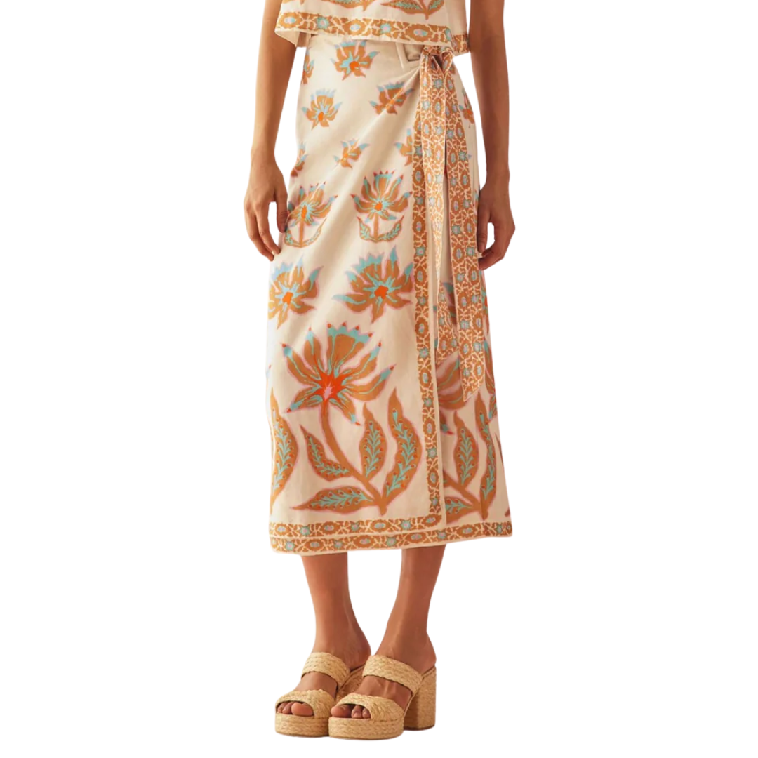 Sammi Skirt in Adya Guava