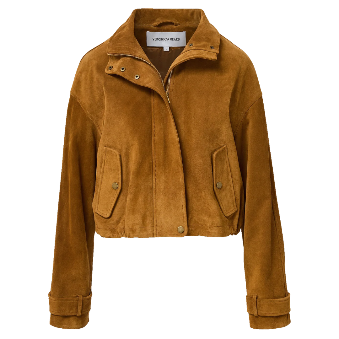 Bateman Suede Jacket in Acorn