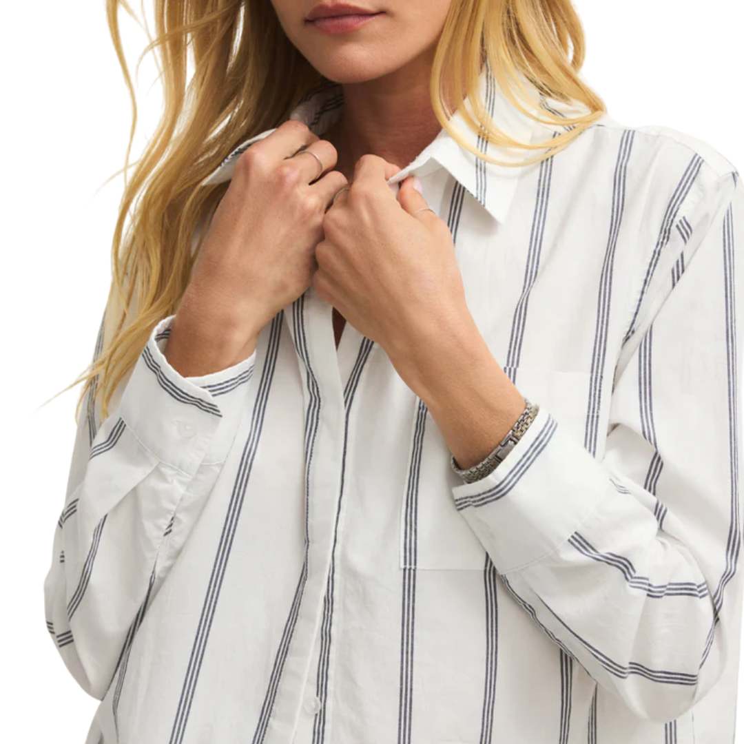 Rolling Hills Shirt in White