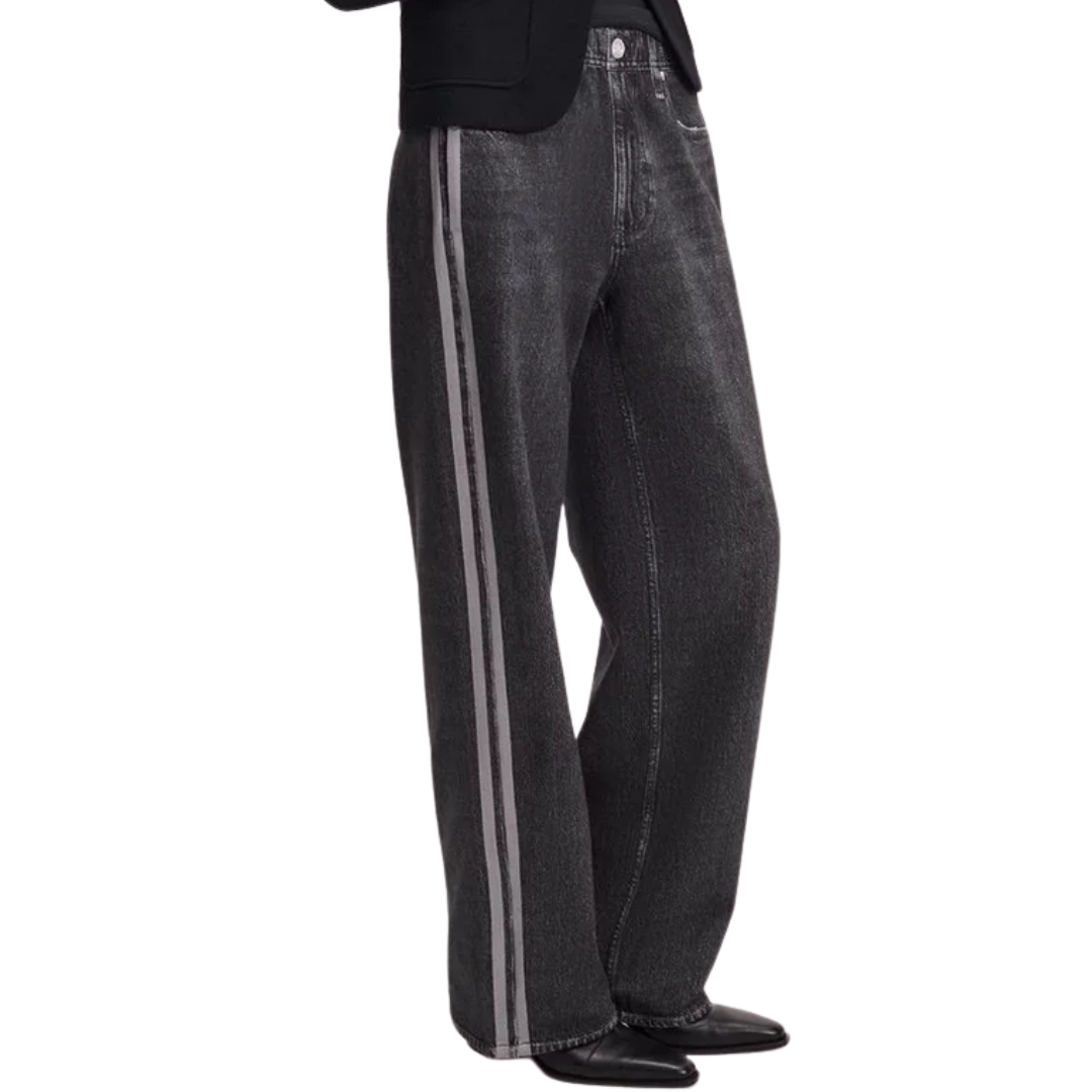 Miramar Sport Stripe Track Pant in Barren