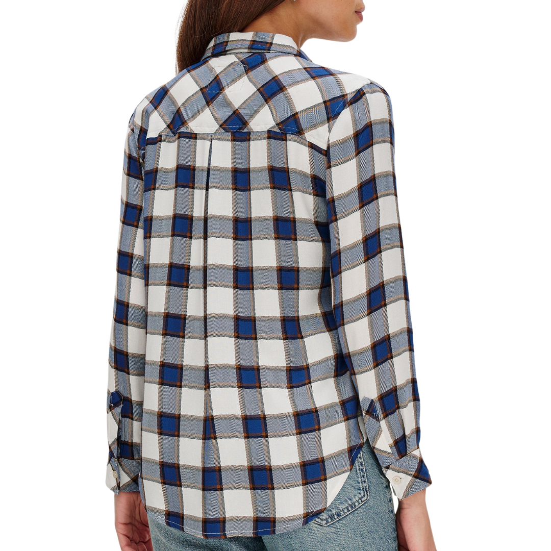Hunter Shirt in Golden Cobalt