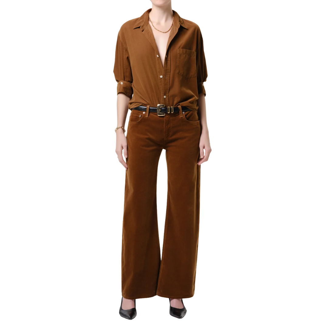 Kayla Baby Corduroy Shirt in Manuka