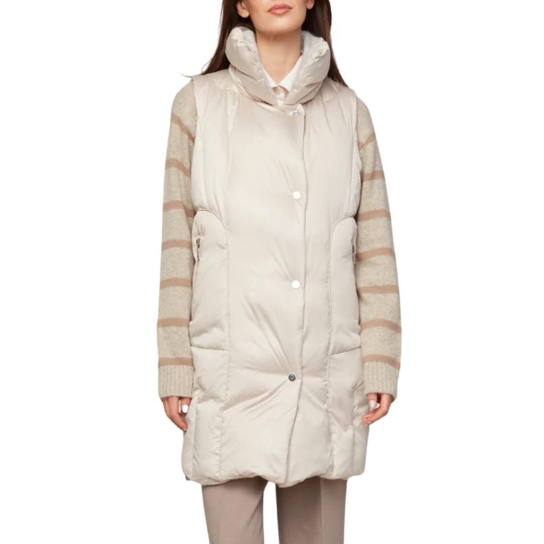Padma Down Vest in Birch