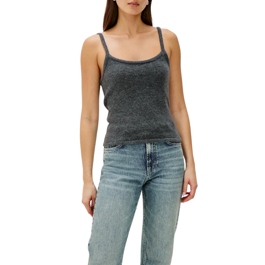 Hollie Top in Charcoal
