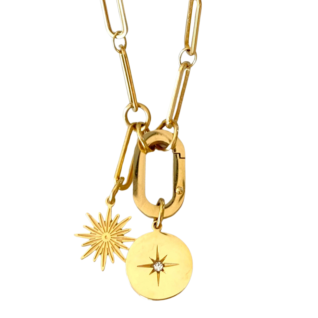 Ondine Necklace in Gold