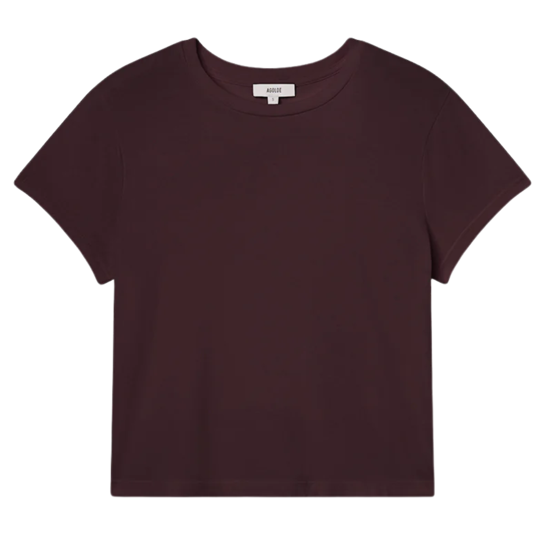 Adine Shrunken Tee in Root