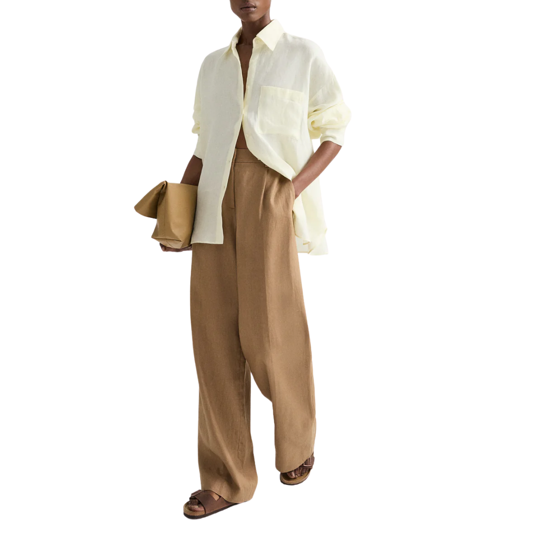 Hudson St Pant in Ermine