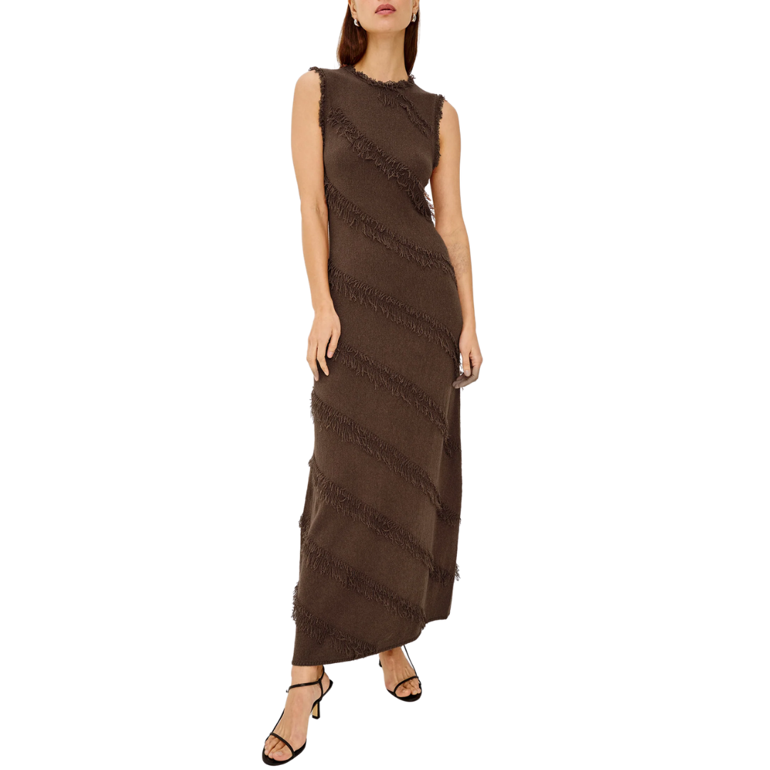 Claudia Dress in Cinnamon