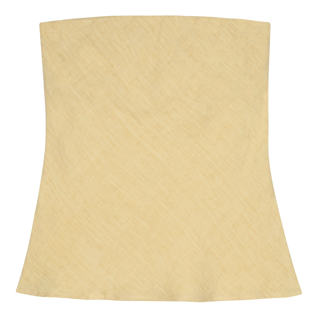 The Linen Tube Top in Butter