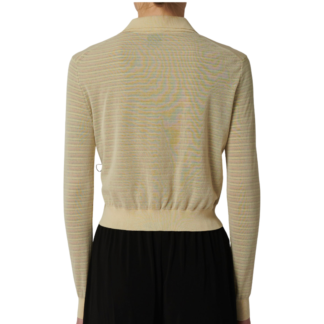 Prema Cardigan in Multicolor Stripe