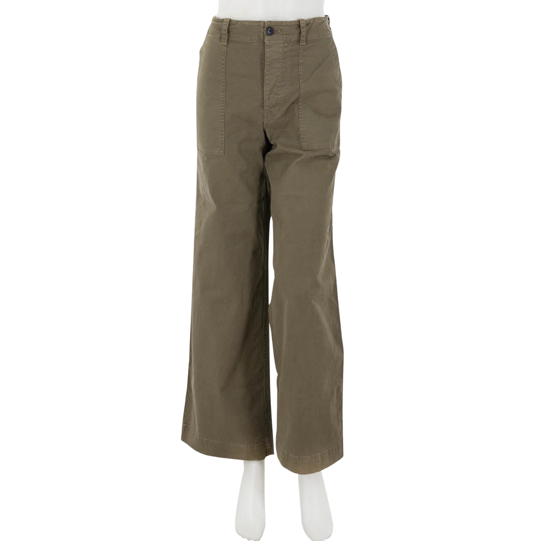 Leon Boy Pant in Military