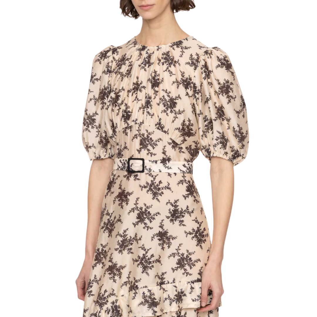 Joan Dress in Cream