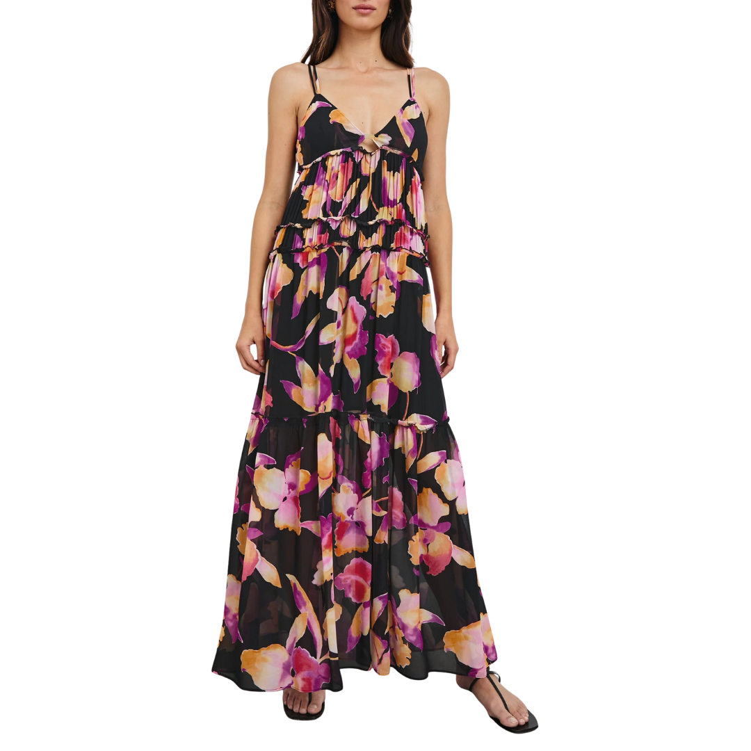 Antonella Dress in Dusk Orchid