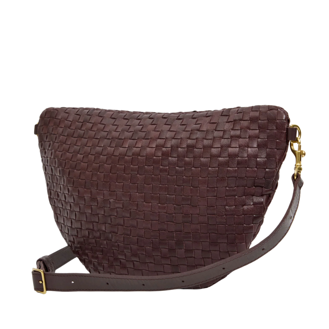 Grande Fanny in Tobacco Woven Checker