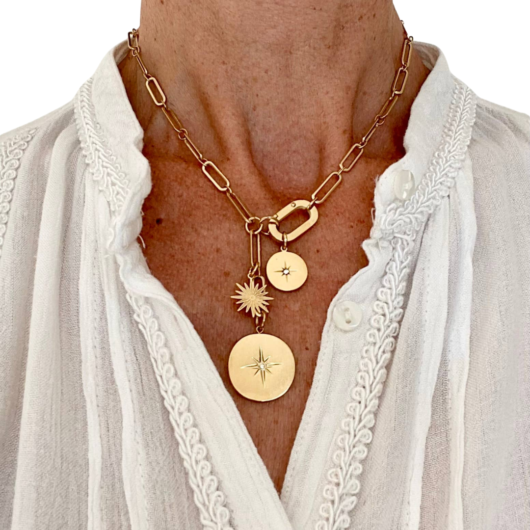 Cascade Necklace in Gold