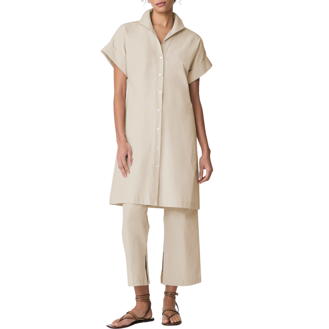 Holly Kimono Dress in Sand