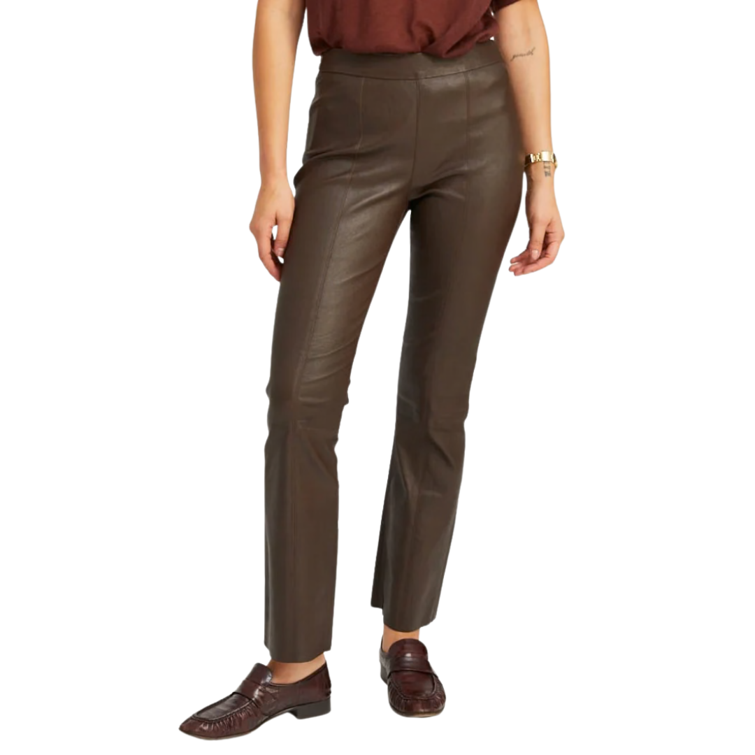 Ankle Flare with Princess Seams in Americano