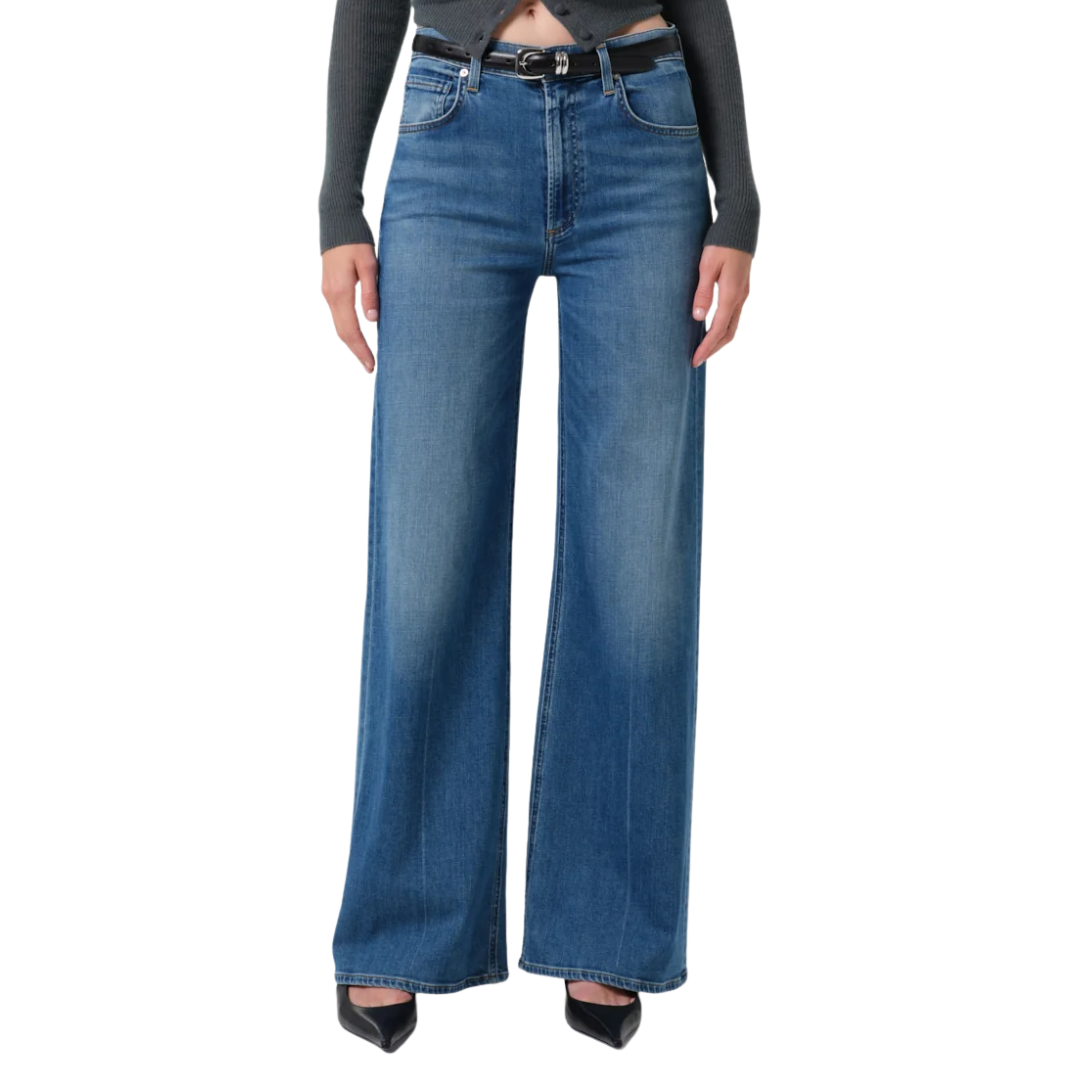 Lyra Long Wide Leg in Candlelight