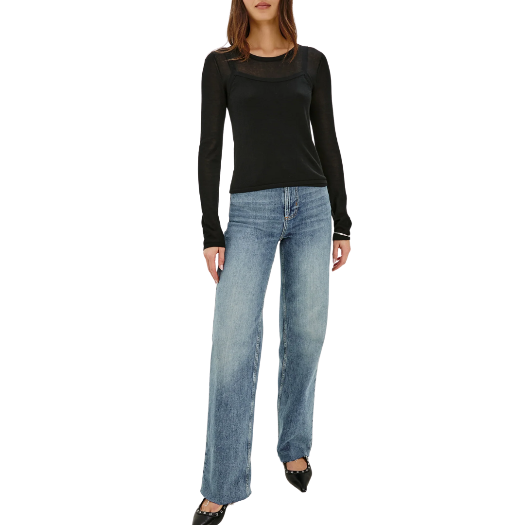 Getty Wide Leg in Tradewind