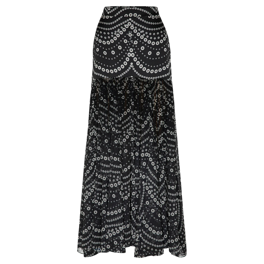 Yara Skirt in Stranded Pearls Mix