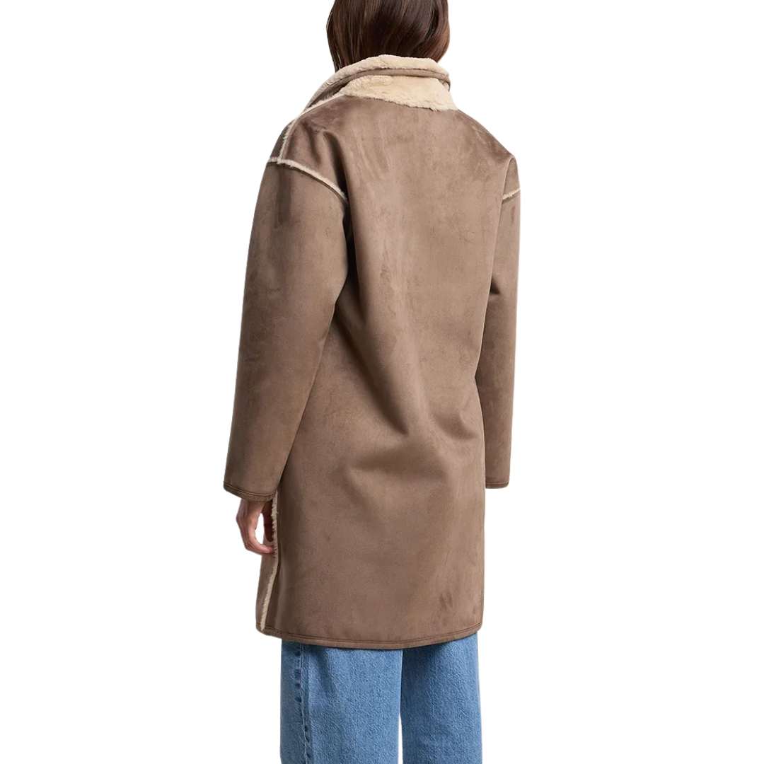 Yves Reversible Jacket in Faded Coco