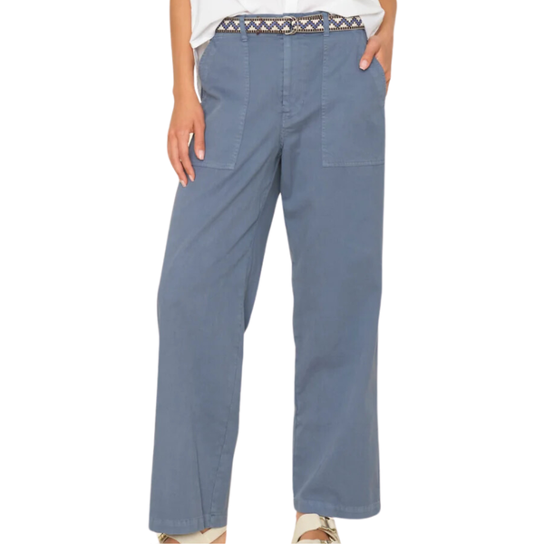 Xirena Morleigh Twill Pant in Blue Storm