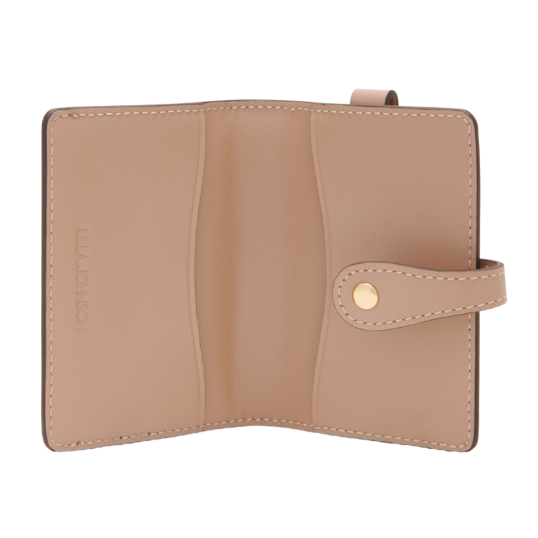 Alvie Cardholder in Graphite Lizard