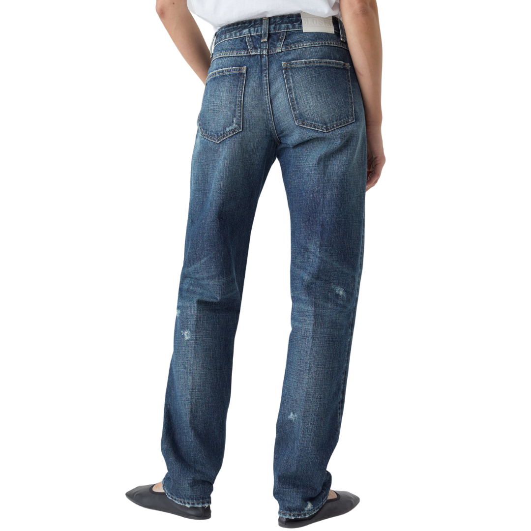 Briston Japanese Selvedge Denim in Dark Blue