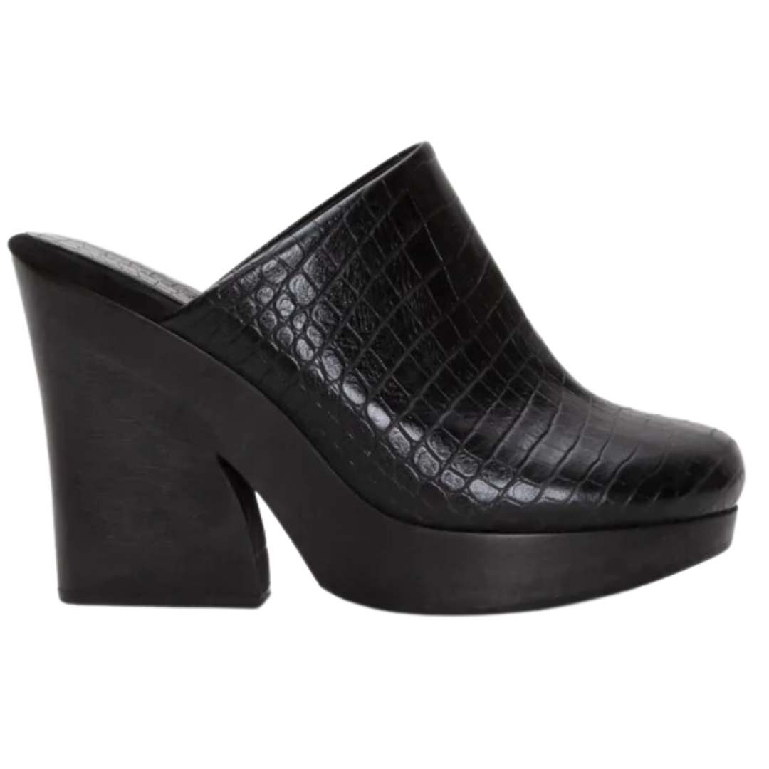 Toman Clog in Black  