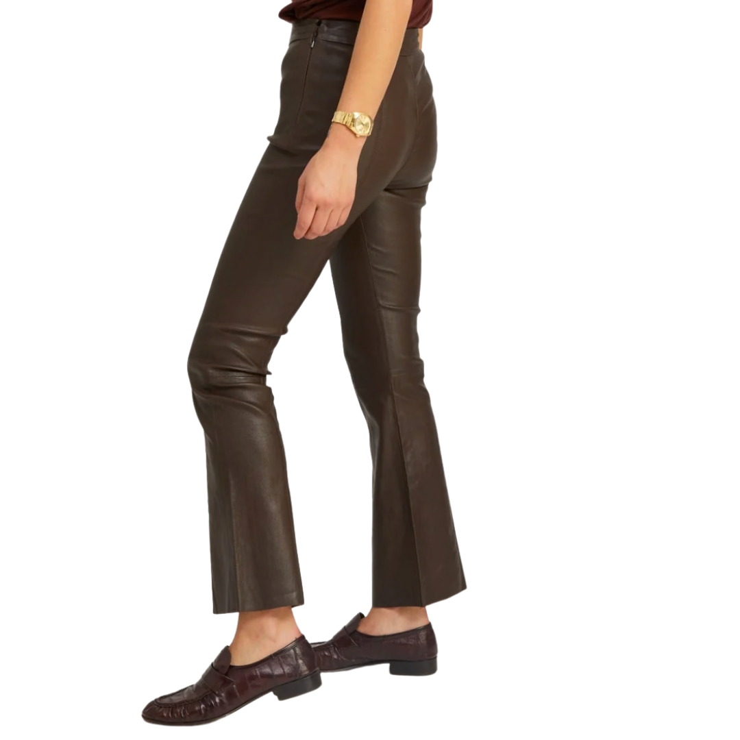 Ankle Flare with Princess Seams in Americano