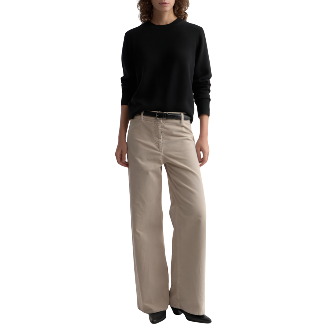 Megan Corduroy Pant in Travertine