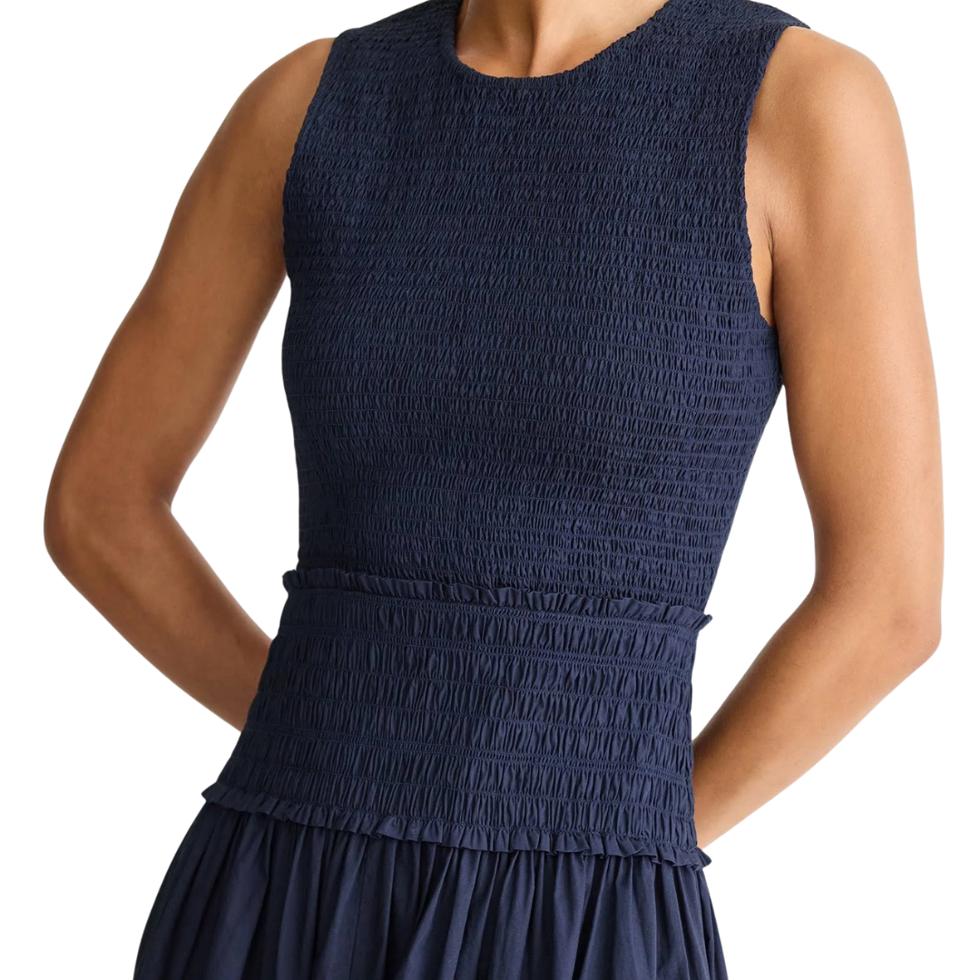 Siempre Tank Maxi in Midnight