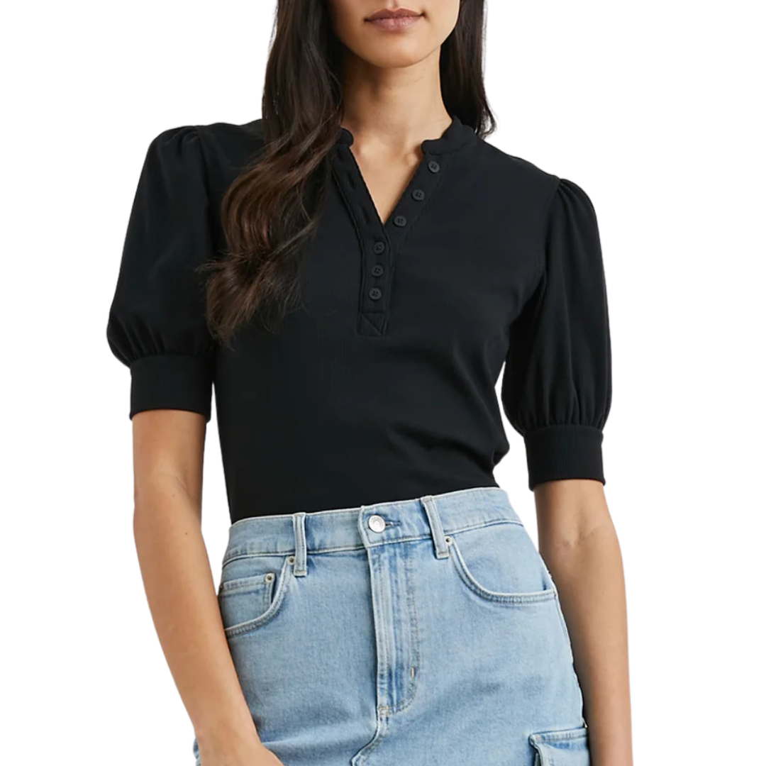 Jewel Top in Black