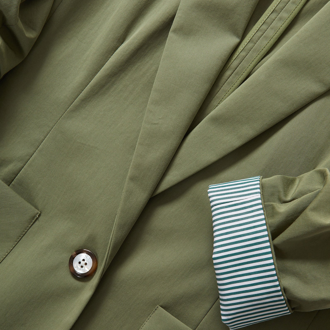 McAllin Dickey Jacket in Stone Army