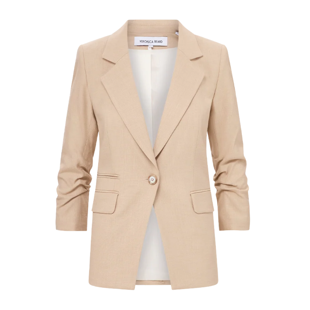 Battista Dickey Jacket in Stone Khaki
