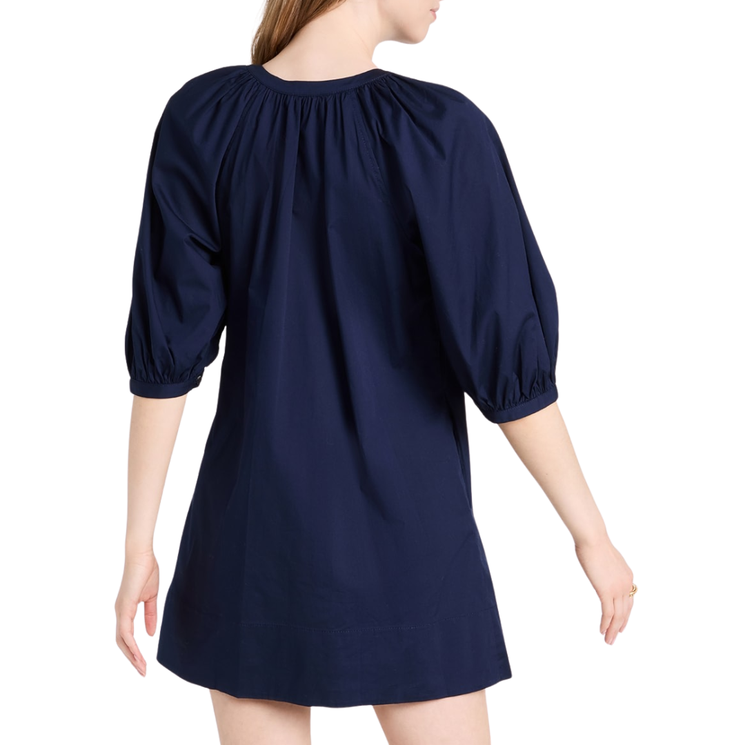 Mini Vincent Dress in Navy