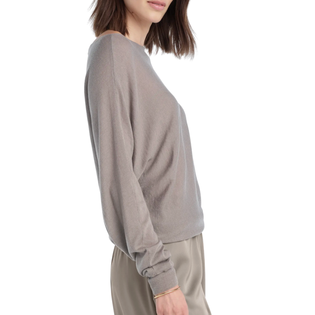 The Effortless Sweater in Soft Taupe