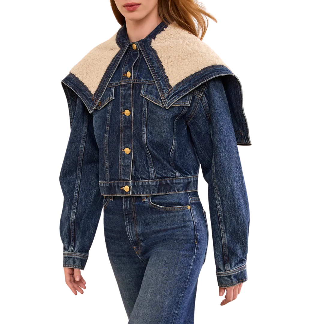 The Sybil Denim Jacket in Nile