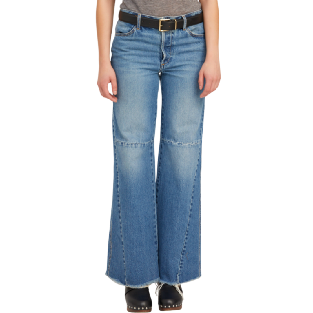 Patch Pocket Flare in Edith