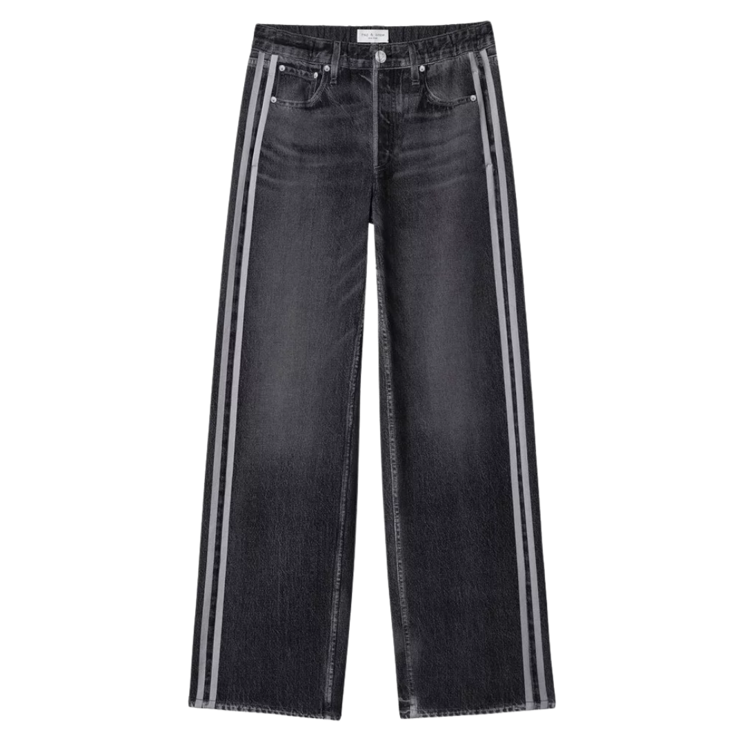 Miramar Sport Stripe Track Pant in Barren