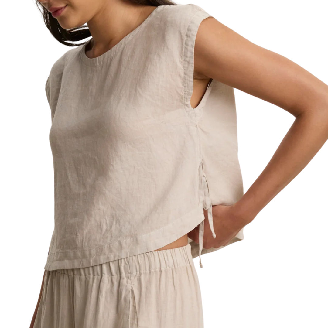 Tavia Linen Top