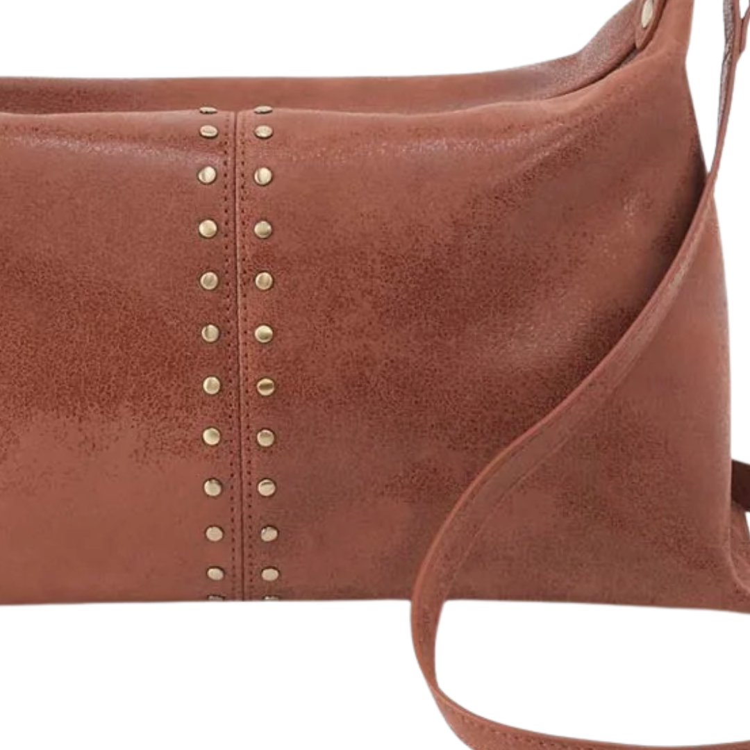 Avon Shoulder Bag in Burnished Saddle
