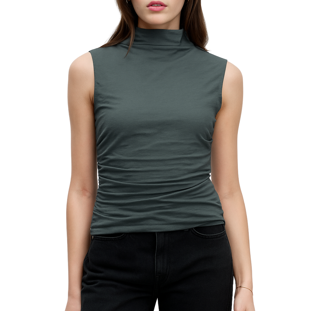 Madeline Sleeveless Top in Mallard